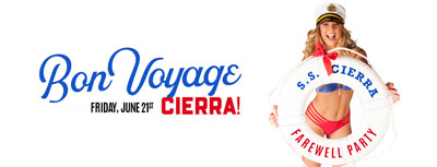 Bon Voyage Cierra!-Best Bikini bar