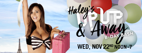 Haley's Up up & away b-day bash!